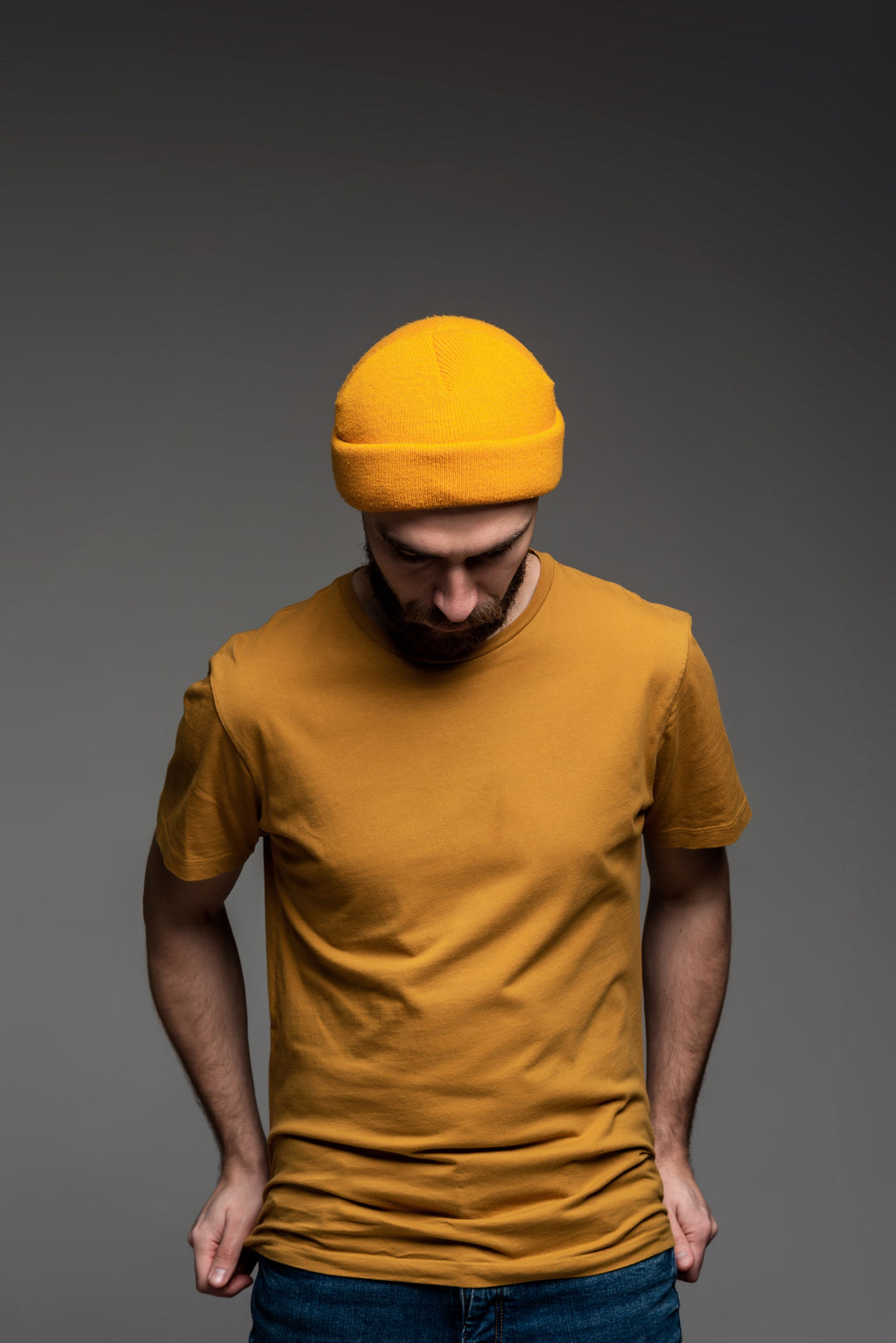 Men's T-Shirt Yellow
