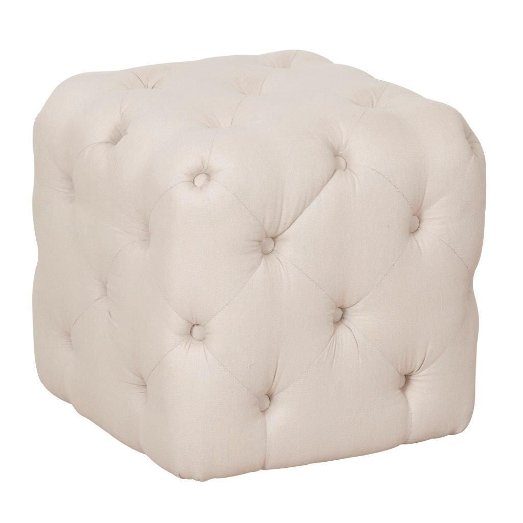 LSL Living Room Stool Luxury Leather